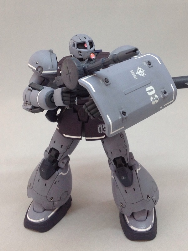 HGUC ヴァッフ 全塗装 完成品 完成】HGヴァッフ : 愛もけ・愛知で模型日記！