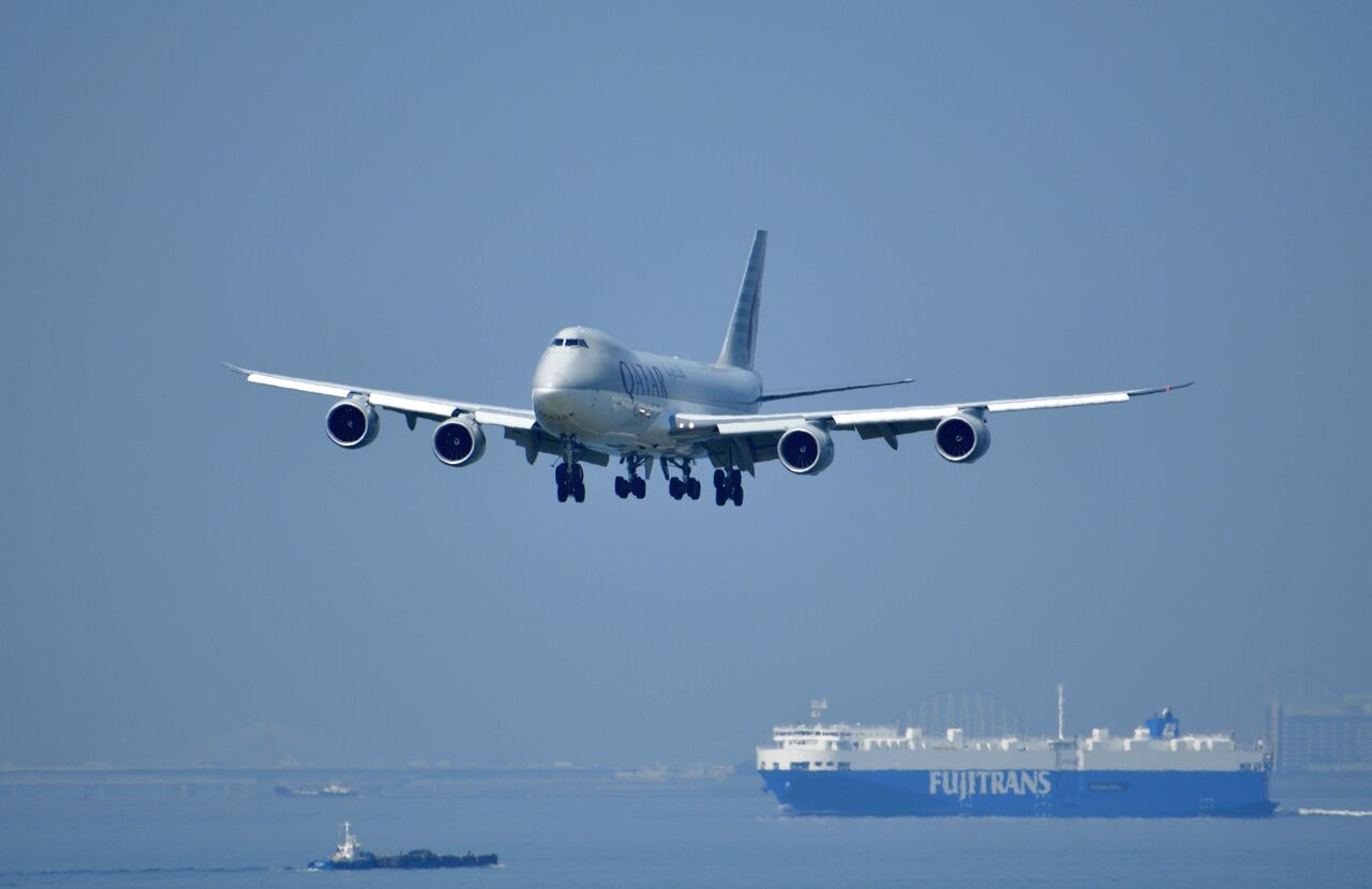 カタールカーゴB747-8F撮影 : CYGNUS01のblog