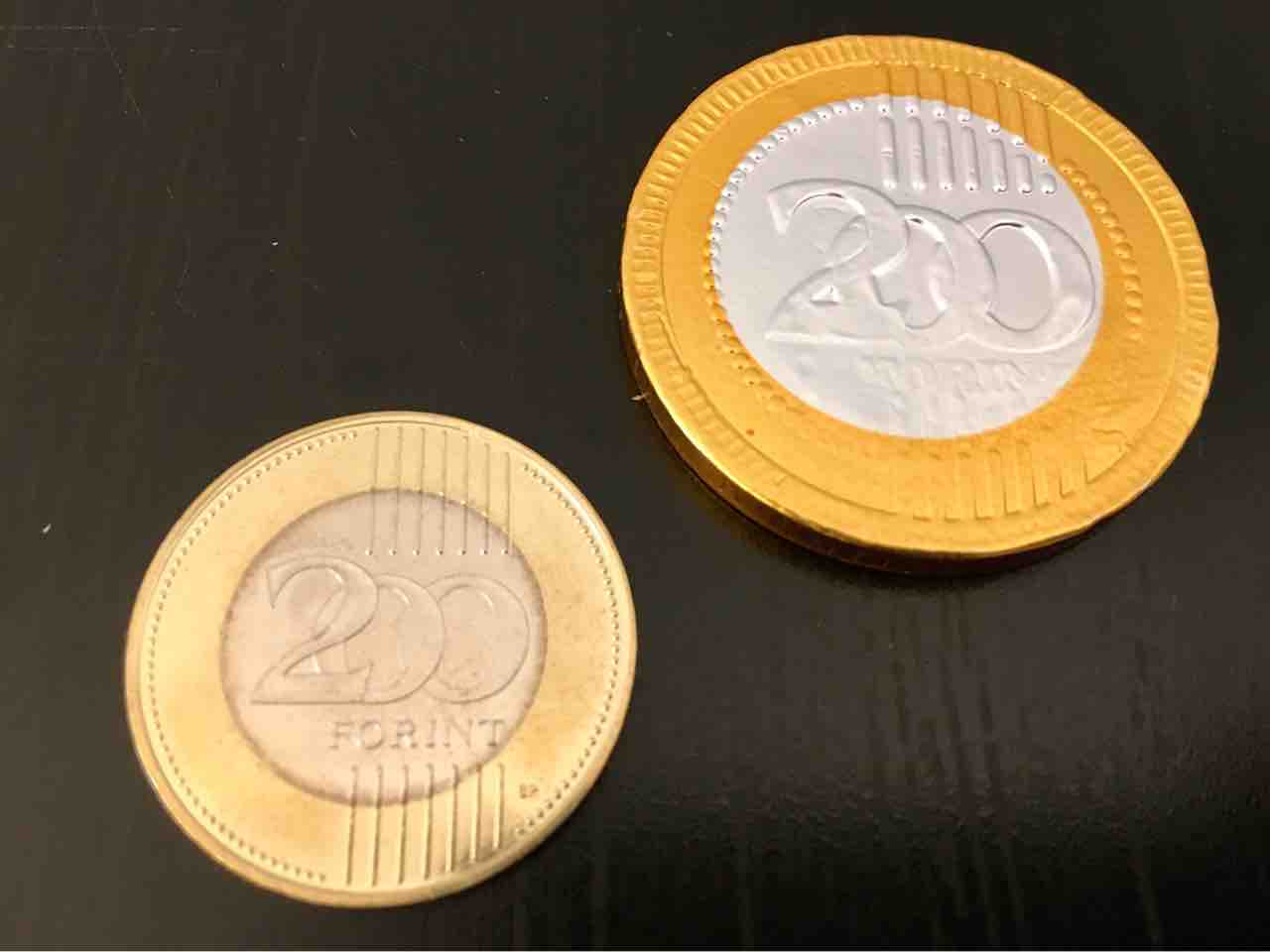 0フォリント硬貨 ドナウの東か 遥かもっと東から