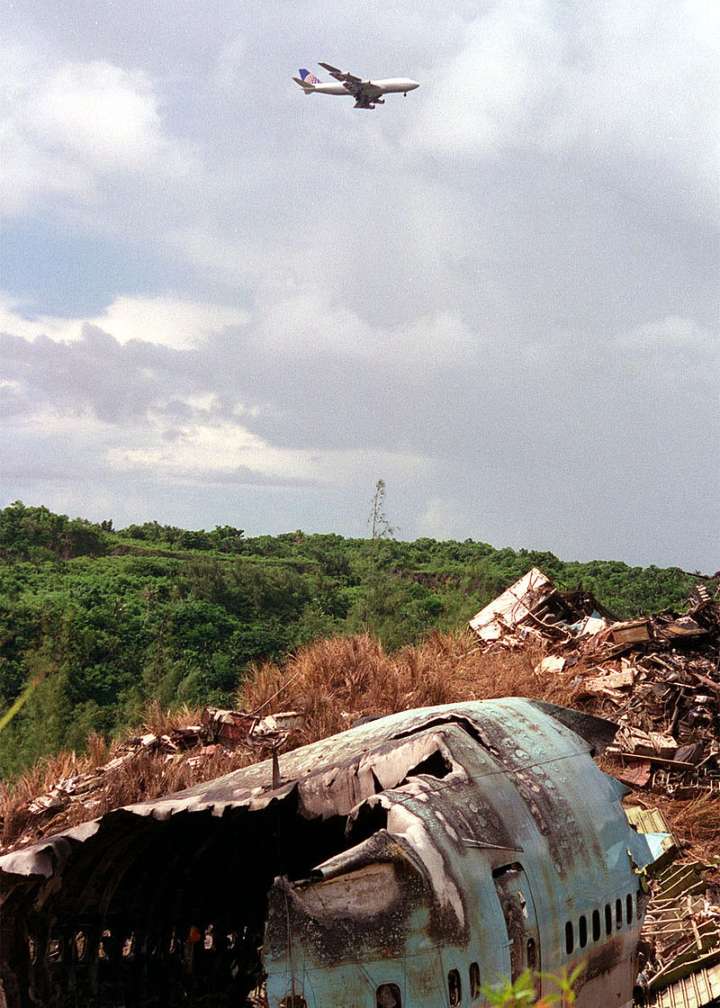1997年8月6日 大韓航空801便 ボーイング 747 300 グアム ニミッツヒル墜落事故 写真21枚 Overd Planes