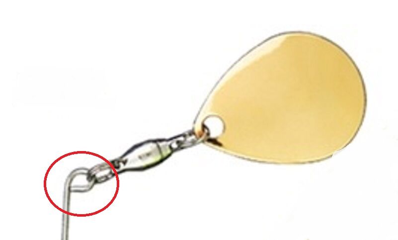 スピナーベイトのブレード交換方法 釣りたいバス釣り日記 スピナーベイトのブレード交換方法 釣りたいバス釣り日記