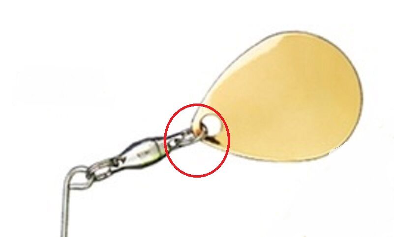 スピナーベイトのブレード交換方法 釣りたいバス釣り日記 スピナーベイトのブレード交換方法 釣りたいバス釣り日記
