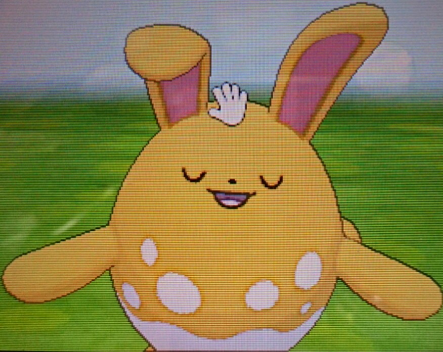 色違いマリルリ ポケパルレ編 徒然 もえ日和