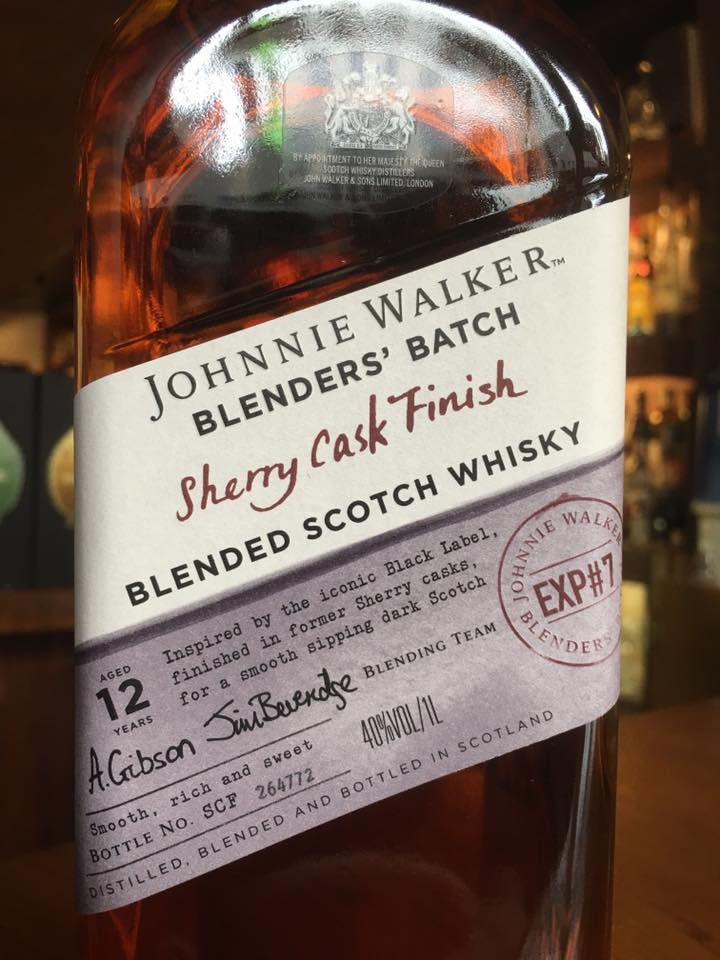 JOHNNIE WALKER ジョニーウォーカー シェリーカスクフィニッシュ