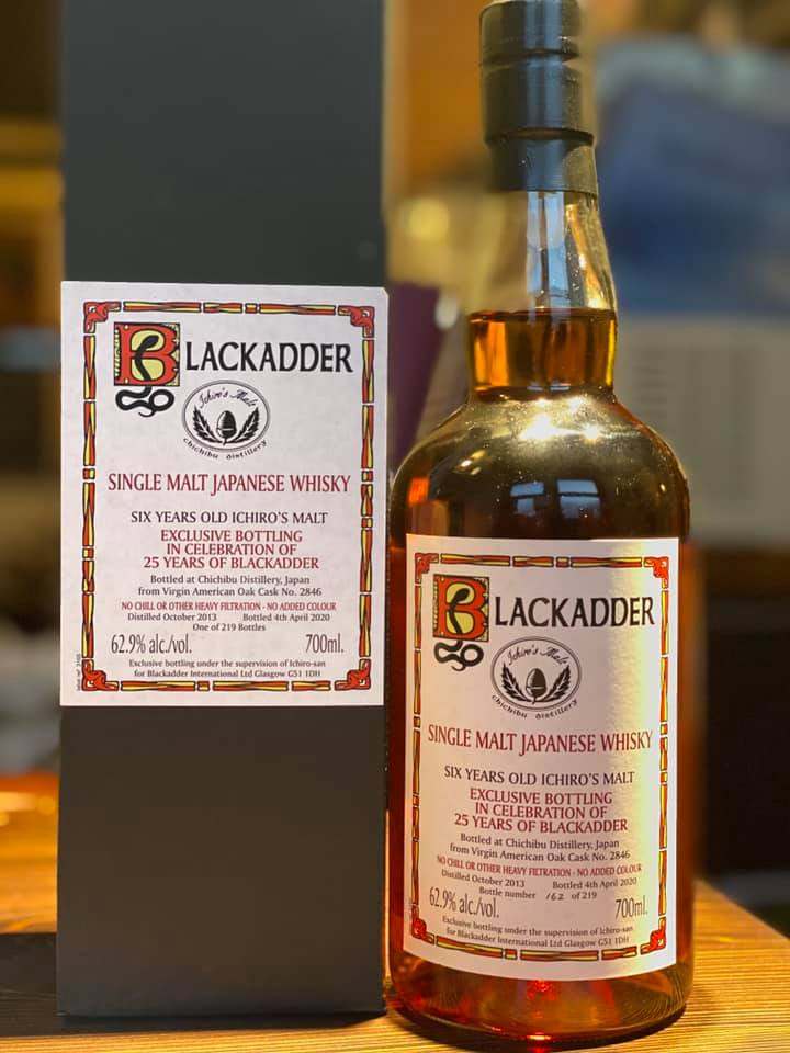 ブラックアダー 秩父 25周年記念ボトル バージンアメリカンオーク