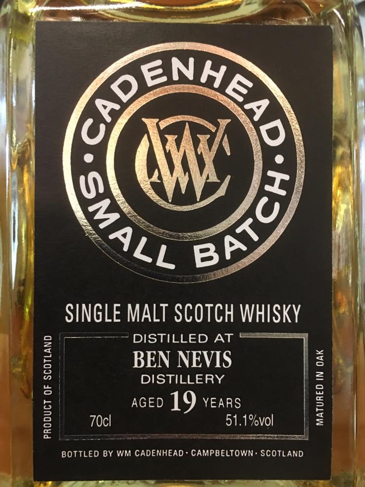ベンネヴィス1996 19yo/ケイデンヘッドfor信濃屋 : BAR Te・Airigh