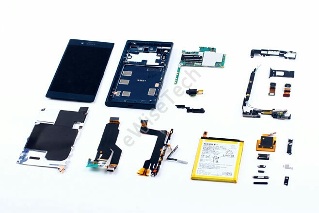 Xperia Xzの分解ガイドが公開 内部構造は大きく変化 従来機より分解が困難に Fn