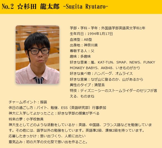 神奈川大学のミスターコンテストがやばいwwwお前らの出番だぞwww どう見てもニュースです 神奈川大学のミスターコンテストがやばいwwwお前らの出番だぞwww どう見てもニュースです