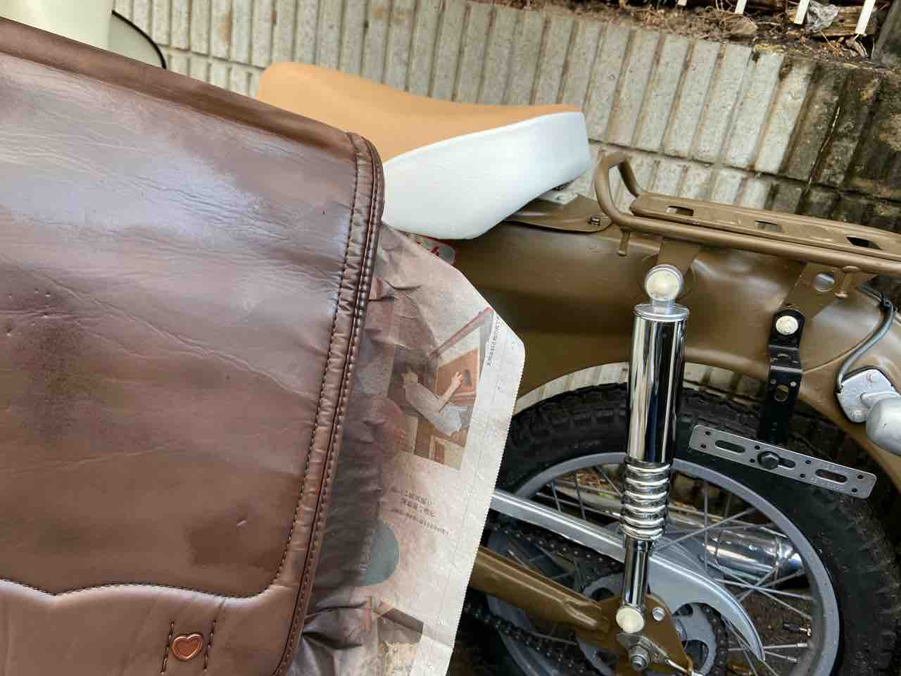 リトルカブにランドセルを付けてみた Airyu Hair 店主の趣味 雑記