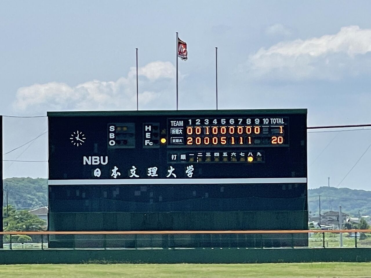 Op戦 Vs 日本文理大学 0勝4敗 折尾愛真短期大学 硬式野球部ブログ 2年間の挑戦