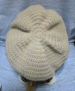 ベレー帽 編みました Aiyoの咲くころ