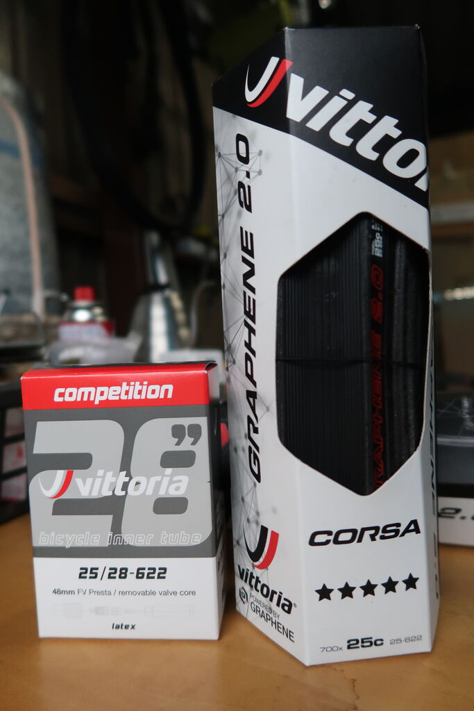 Vittoria ラテックスチューブ 4個 初めてのラテックスチューブ ビットリア コンペティション