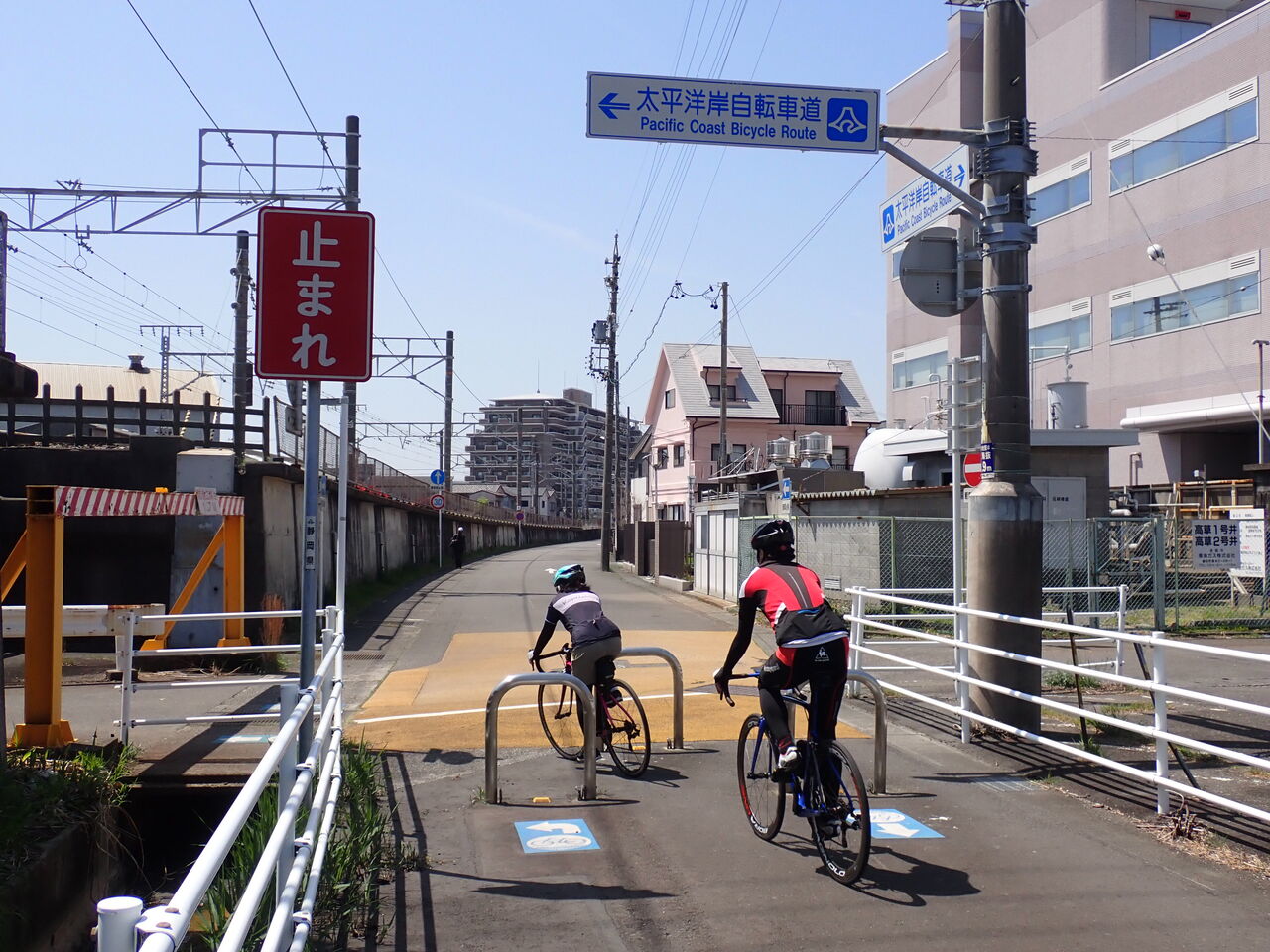 ここから焼津駅まで 自転車