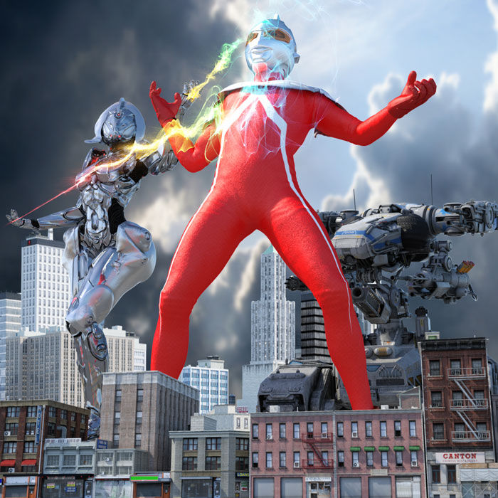 Reboot 妄想版 ウルトラセブン 北へ還れ X サイボーグ作戦 より プロジェクト グリーン Part5 セブン暗殺ライブ 中編 Villainess