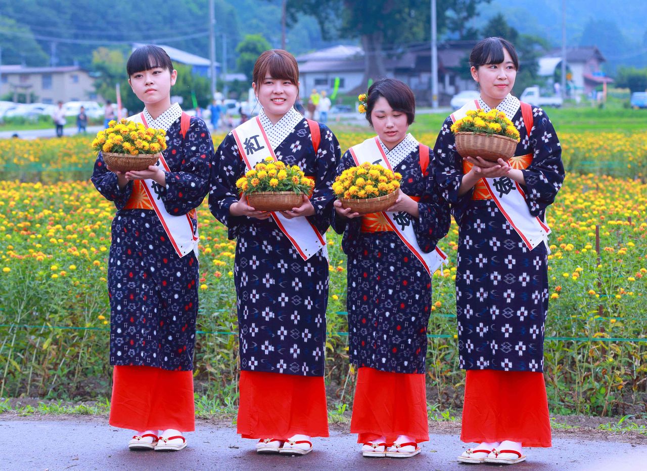 第３4回山形紅花まつり撮影会 癒しの写真館