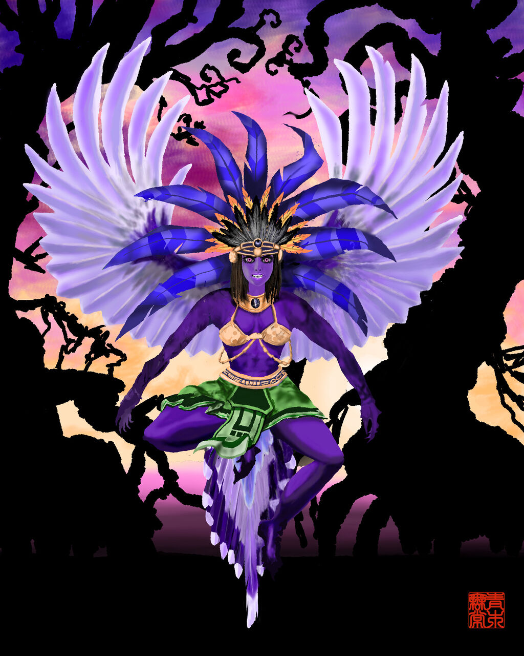 暗黒の太陽 それは 出現する 空に浮かぶ何か 草むらにたたずむ何か 無常式