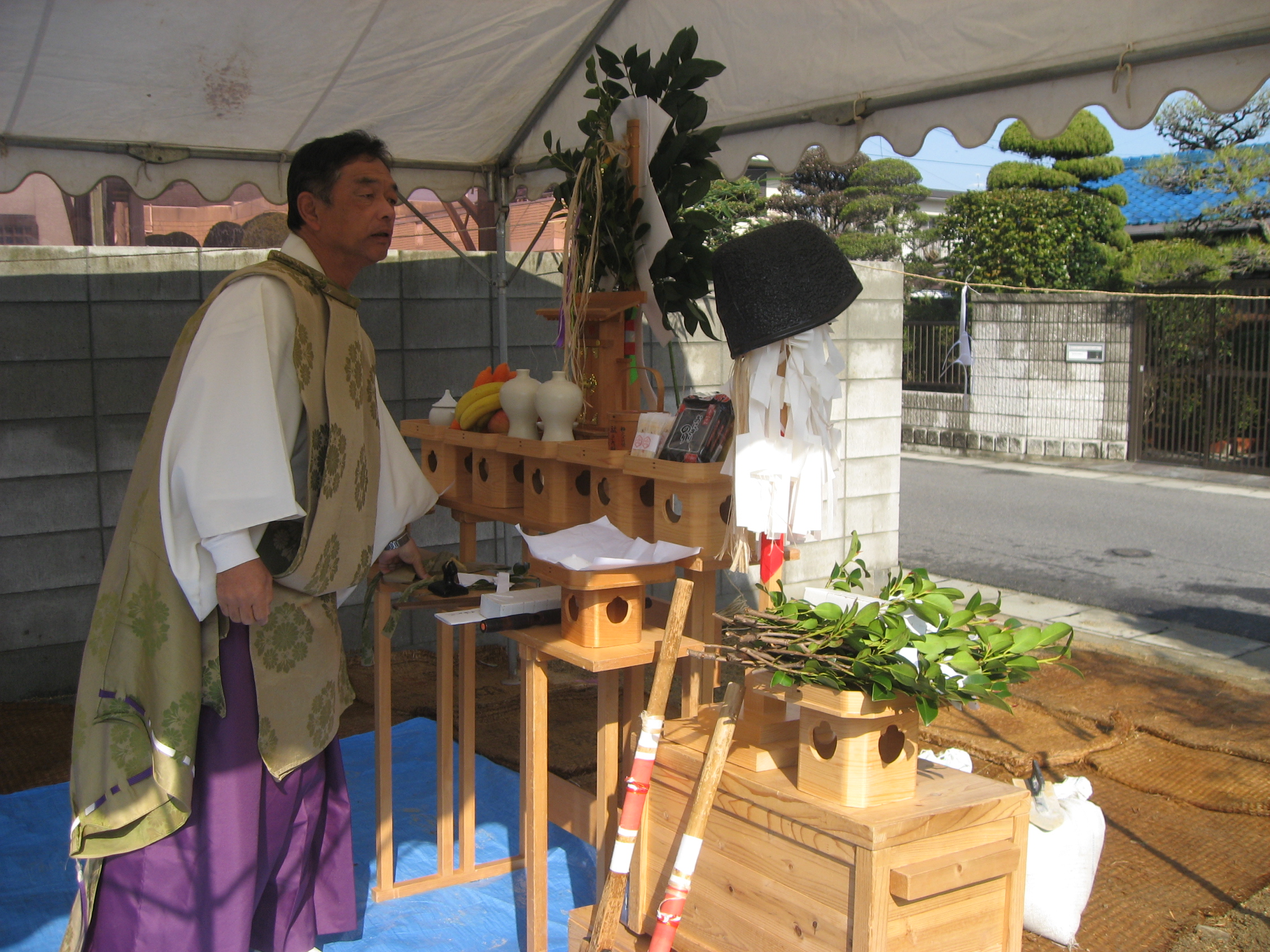 地鎮祭 中篇 なごみの数寄屋を建てよう