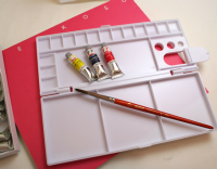 絵を描くときの一般の絵具