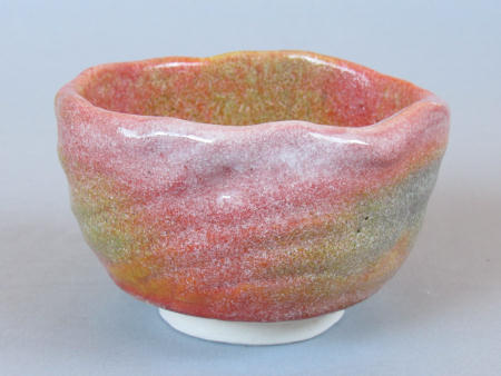 窯変茶碗−春