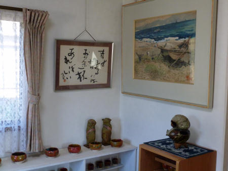 陶芸作品や絵画など