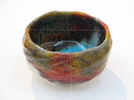 紅葉茶碗-全国選抜作家展出展作