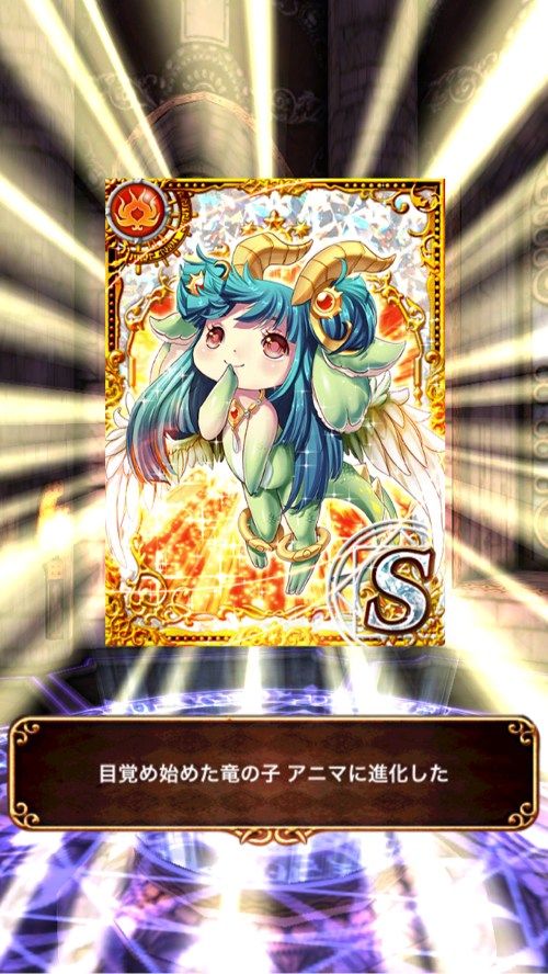 目覚め始めた竜の子 アニマ