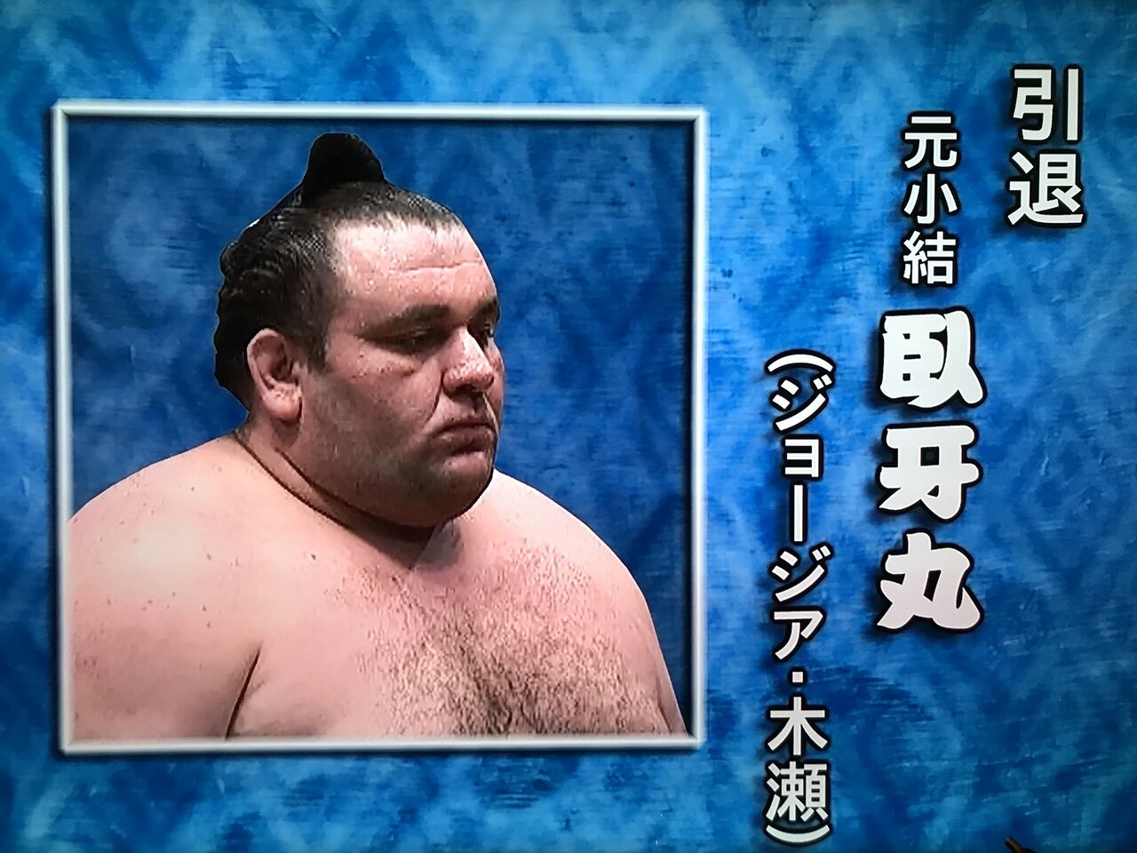 元小結 臥牙丸が引退 すもにゅ