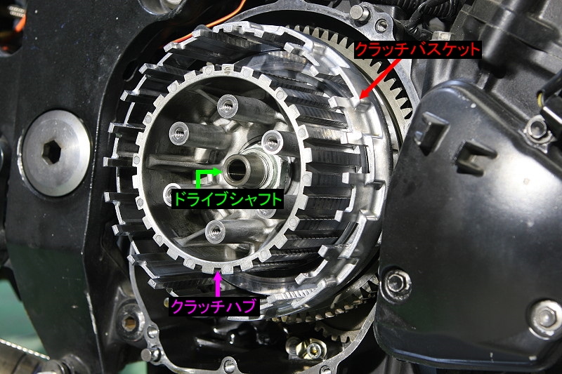 ZX12Rのクラッチ整備 : SECRET BASE RACING ZX12Rのクラッチ整備 : SECRET BASE RACING