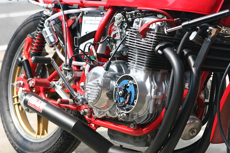 レアパーツ満載なCB400F : SECRET BASE RACING レアパーツ満載なCB400F : SECRET BASE RACING