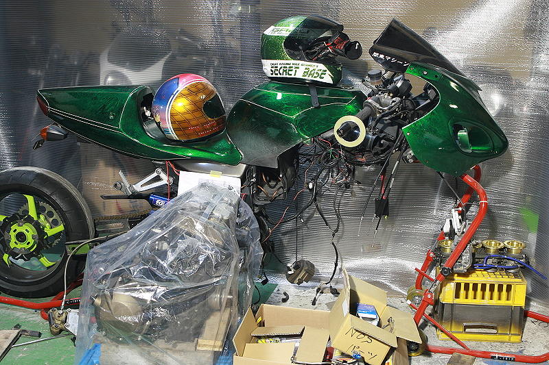 ダメージ風 ラップ塗装 : SECRET BASE RACING ダメージ風 ラップ塗装 : SECRET BASE RACING