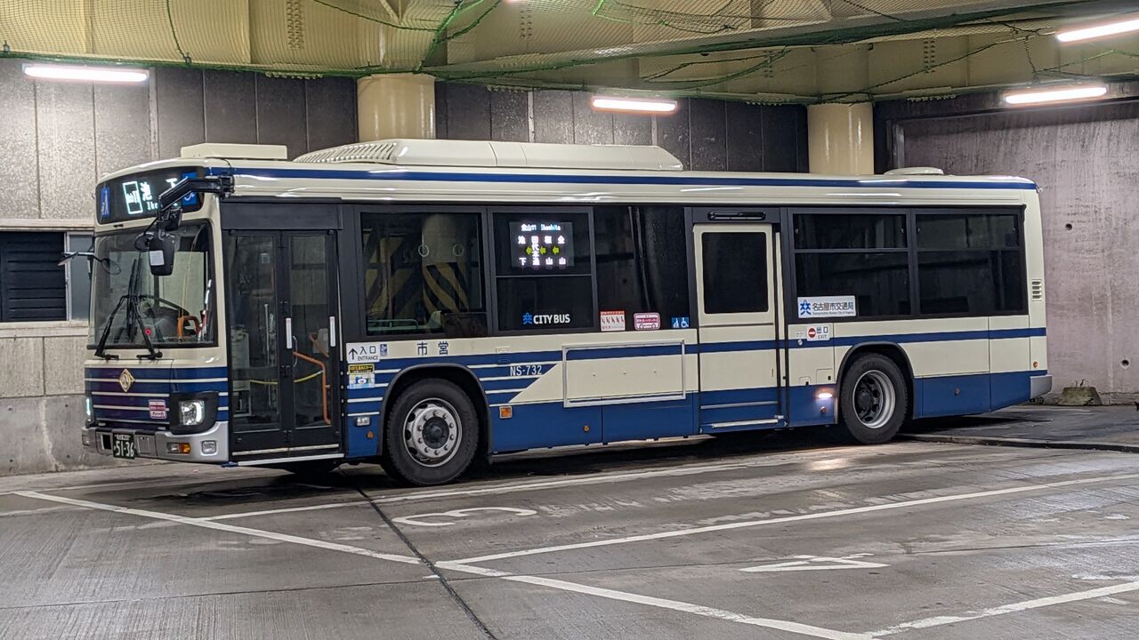 令和7年度 平成20年と21年式名古屋市バス置き換え完了 : AT MP38