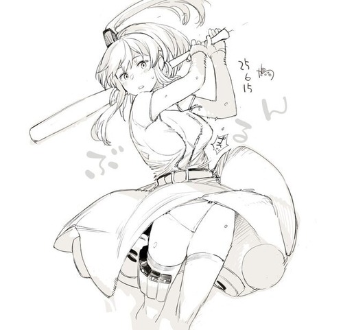 【艦これ】深夜のサラトガ画像スレ