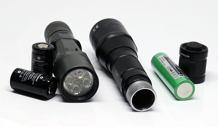 H2T SUREFIRE パーソナルシリーズ ボディーチューブ 18650電池 H2T SUREFIRE パーソナルシリーズ ボディーチューブ 18650電池