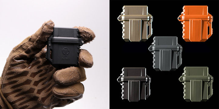 Zippo、フロレンティーン、THYRMバッテリーケース、タクティカルペン