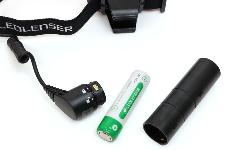 LEDLENSER (レッドレンザー) H8R 500853 18650充電池使用 充電式 LEDヘッドランプ : 目指せ！ライトマニア
