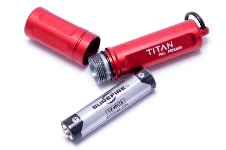 SUREFIRE × SIGHTRON JAPAN 限定生産 世界500個 TITAN-A-RED 赤 SUREFIRE × SIGHTRON JAPAN 限定生産 世界500個 TITAN-A-RED 赤