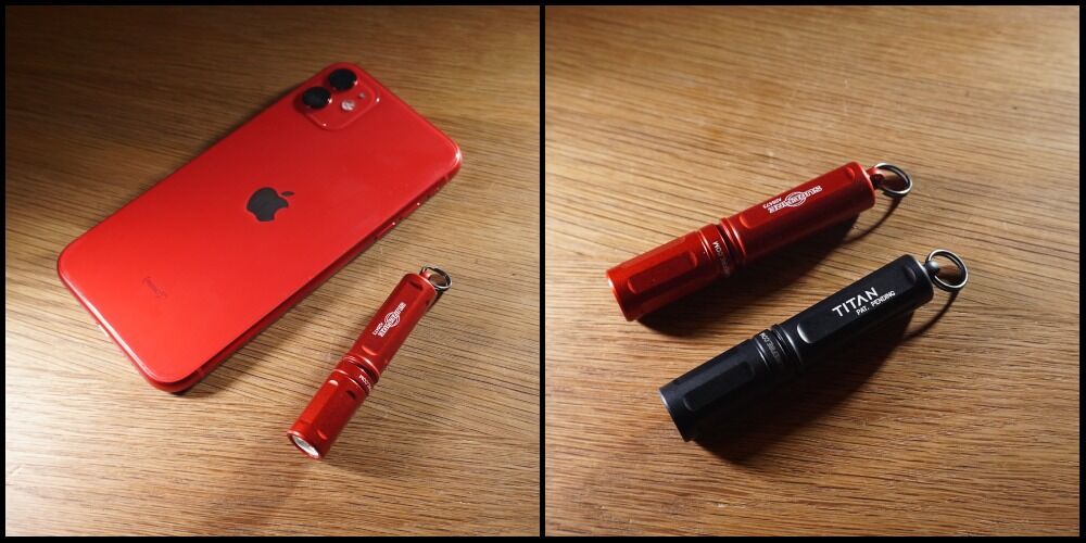 リミテッドエディション! SUREFIRE TITAN-A-RED : アカリ リミテッドエディション! SUREFIRE TITAN-A-RED : アカリ