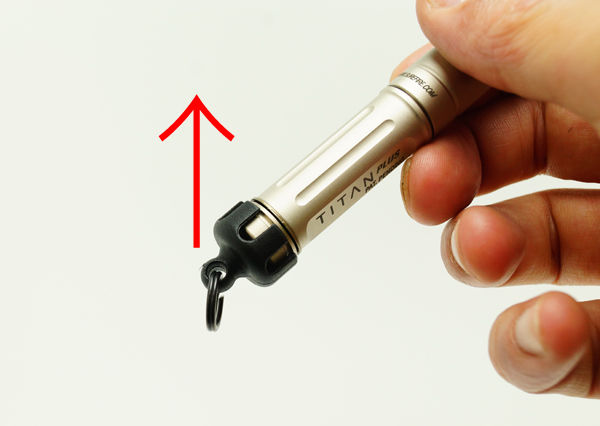 SUREFIRE TITAN-B タイタンプラス PLUS キーライト ニッケル SUREFIRE TITAN-B タイタンプラス PLUS キーライト ニッケル