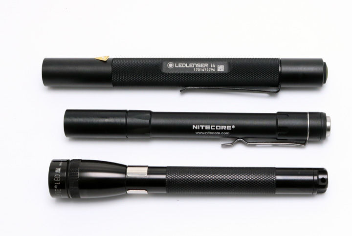 対決!! 第三弾 LED LENSER i4 vs MAGLITE MINIMAG 2AAALED vs 対決!! 第三弾 LED LENSER i4 vs MAGLITE MINIMAG 2AAALED vs