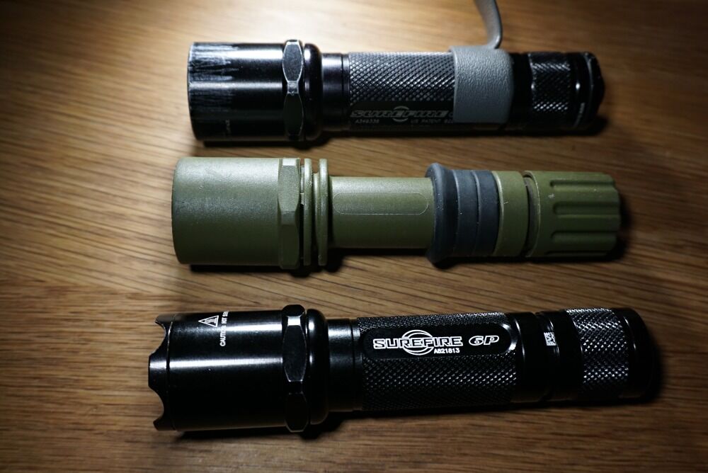 通常 1本タイプ SUREFIRE 6P 雷光三眼 高演色 おまけ色々①と②セット