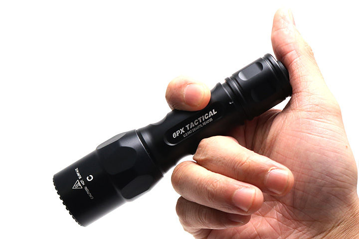 SUREFIRE（シュアファイア）6PX TACTICAL 600ルーメン 6PX-C-BK LED