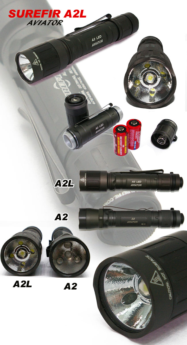 SUREFIRE A2L AVIATOR LEDアビエーター 新発売 : アカリセンター公式ブログ