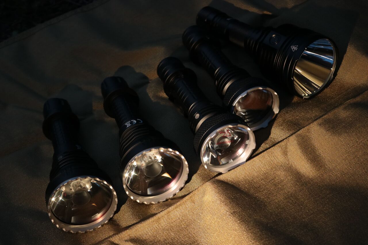 久しぶり～の屋外照射！ ACEBEAM L18 L19 L35 ＆NITECORE P10i