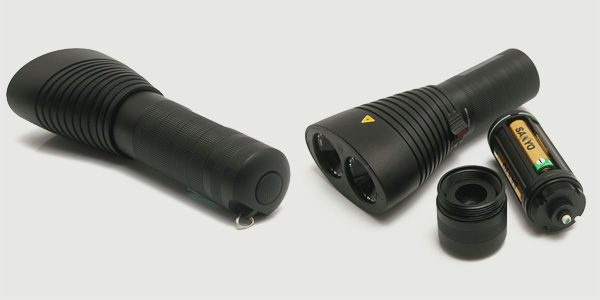 LED LENSER OPT-8415 X14 二眼の新型！単三電池4本使用 : アカリ