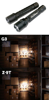RAYSVISION Z-9TとSUREFIRE G3との比較