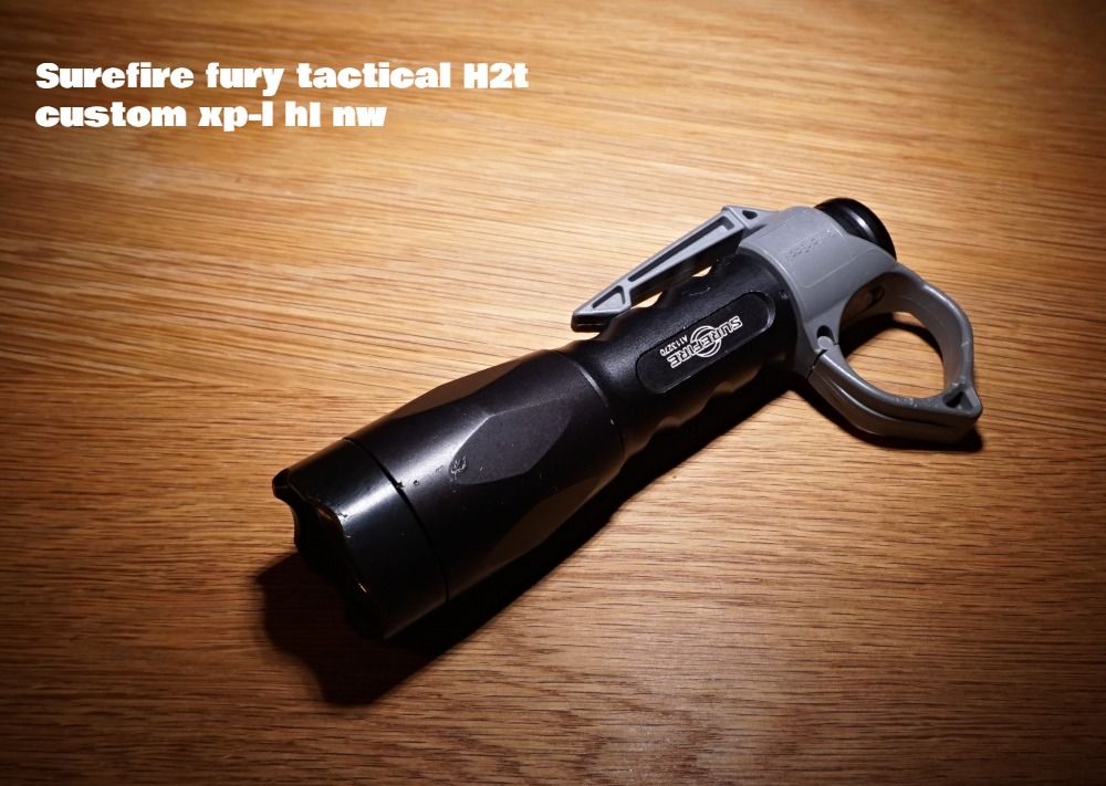 使い続けられる1本！SUREFIRE FURY TACTICAL H2T CUSTOM