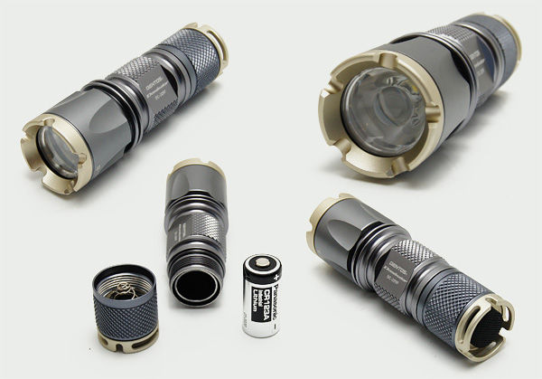 GENTOS ドミネーター DC-209F CR123A 1本使用 LEDライト : アカリ