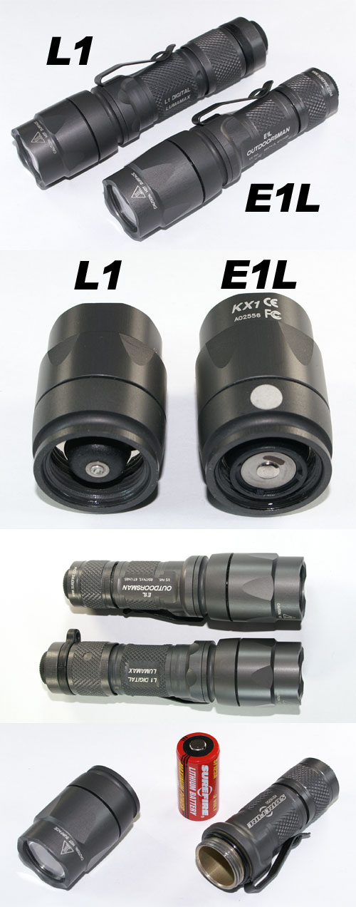 SUREFIRE  E1L OUTDOORSMAN 純正ケース付