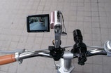 これで自転車に乗っての照射撮影が可能に!