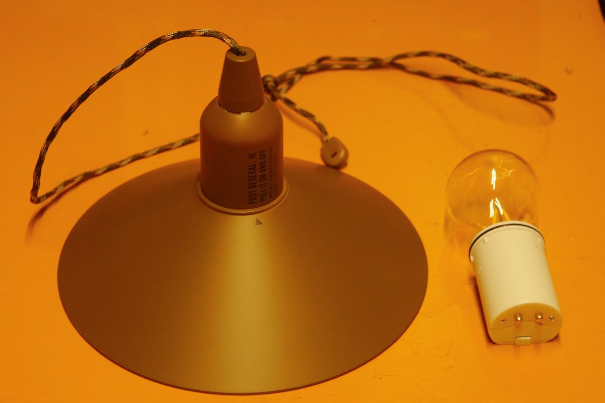 POST GENERAL(ポストジェネラル)HANG LAMP TYPE ハングランプタイプ2 目指せ！ライトマニア AKARICENTER  懐中電灯レビュー